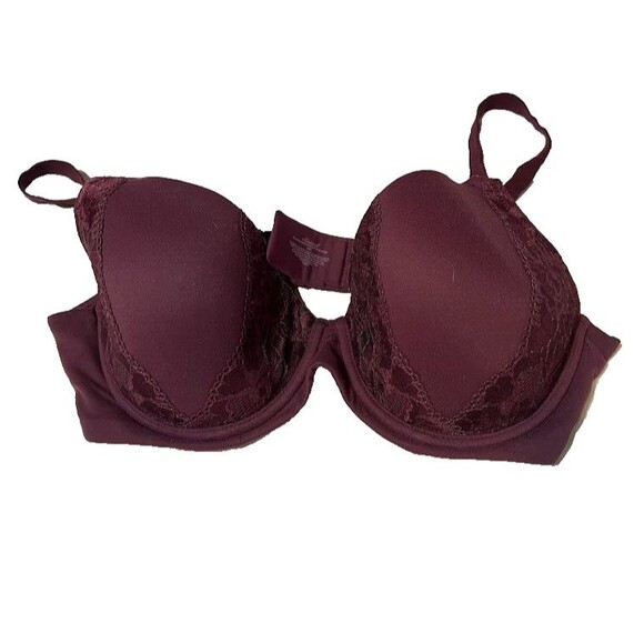 SOMA Embraceable Perfect Full Coverage Bra Underwire Plum 38C - Picture 3 of 5